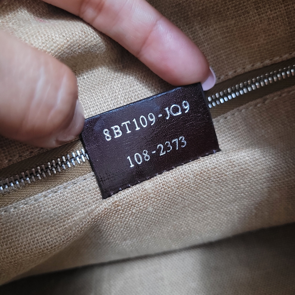 Fendi Zucca Selleria Canvas Leather Crossbody Bag - Picture 7 of 14